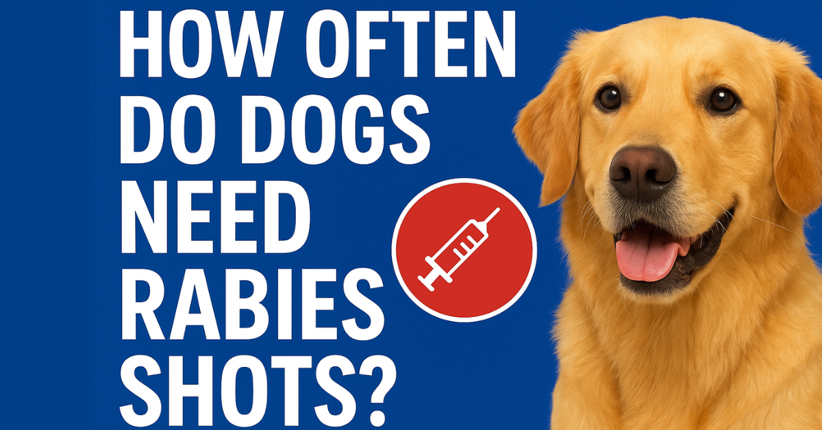 How Often Do Dogs Need Rabies Shots Vaccine Schedule 2025