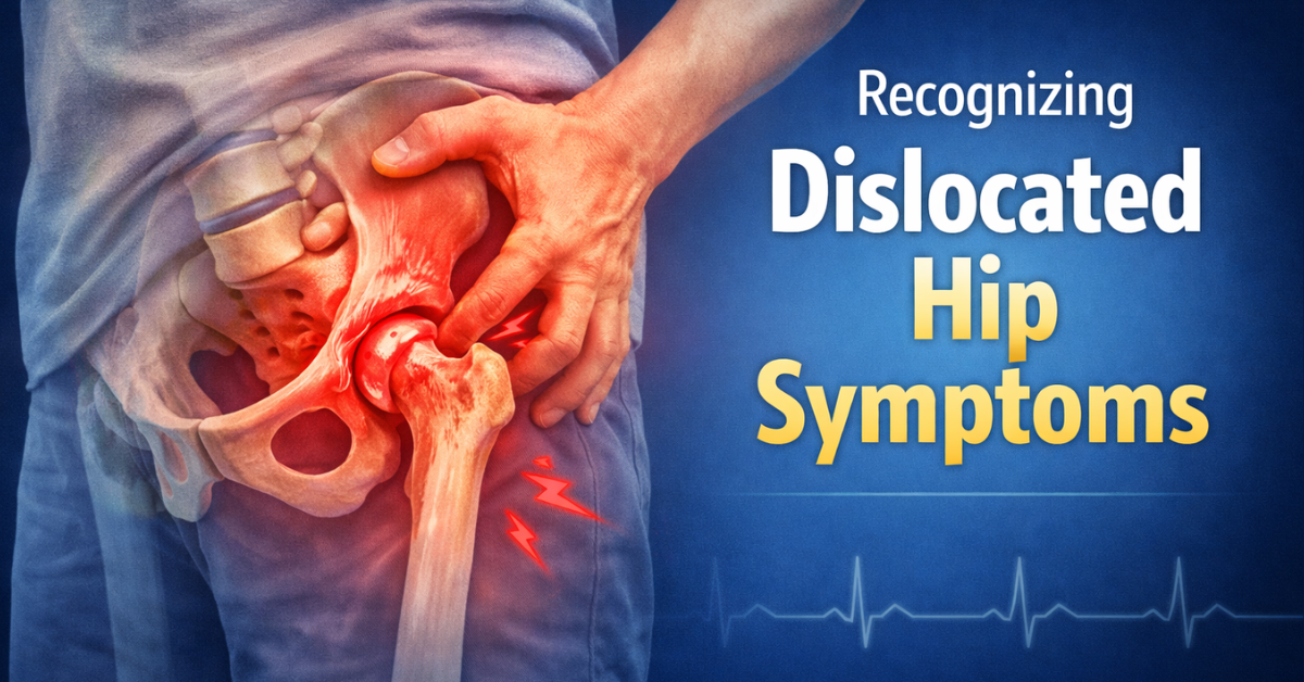 Dislocated Hip Symptoms: Early Signs, Pain Patterns, and When to Seek Medical Help